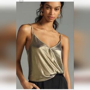 Nwt Porridge By Anthropologie Shine Top Women Large